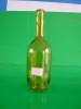 750ml Round green wine bottle