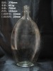 750ml Wine Glass Bottle