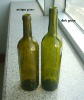 750ml Wine bottle ,dark green,antique green (C308)