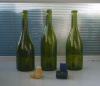 750ml burgundy bottle in flint and green color(mz-462)