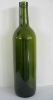 750ml dark green glass bottle