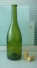 750ml dark green glass bottle/cork top wine bottle/Burgundy glass wine bottle(sc-015)