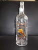 750ml exclusive glass vodka bottle