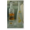 750ml frosted glass liquor bottle/glass bottle (K)