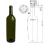 750ml green champagne bottle 5