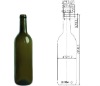 750ml green champagne bottle 7