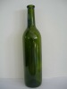 750ml green wine glass bottle