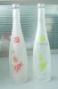 750ml screw top clear glass alcohol bottle / high quality glass rhine wine bottle(sc-042)