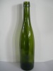 750ml tall hock BVS finish dark green bottles