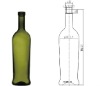 750ml wine glass bottle