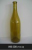 750ml yellow glass bottle