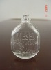 75ml Glass perfume bottle with word