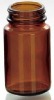 75ml amber colour pharmaceutical glass bottle