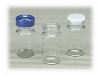 7ML Clear Tubular vial with cap