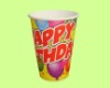 7oz disposable paper cup for Brithday