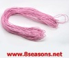 80M Pink Waxed Cotton Necklace Cord 1.5mm