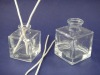 80ml clear square glass diffuser bottle