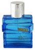 85ml blue hot sell design perfume bottle with plastic cap