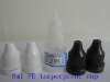 8ML PE EYE DROP BOTTLE BLACK/WHITE TAMPERPROOF CAP