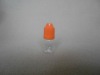 8ML PET drop bottle with Orange Childproof cap