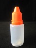 8ml PE pilfer proof cap eye dropper bottle