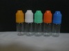 8ml child proof eye drop bottle with each colors cap