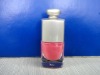 8ml clear nail polish bottle with white cup