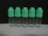 8ml  eye dropper bottles,e lquid bottle,plastic bottle/dropper bottle / green childproof cap