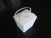 8oz square noodle box with paper handle