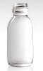 90ml Clear glass medicine bottle with standard size