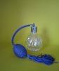 90ml Perfume glass botle w/blue pendant