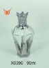 90ml glass perfume bottle,screw cap