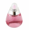 95ml perfume empty glass bottle with golden cap