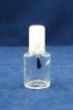 9ml nail polish oil glass bottles with cap and brush