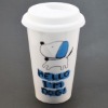 9oz hot paper cup with lid