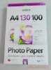 A4 130gsm high glossy photo paper