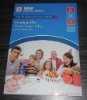 A4 265gsm silky photo paper---make logo on the back