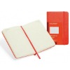 A5 red elastic notebook