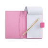 A6 leather notepad with pen