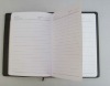 A6 leather notepad with pen