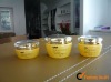 Acrylic Cream Jar With Yellow Body