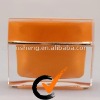 Acrylic Square Cosmetic 50ml Welding Cap Cream Jars