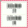 Adhesive Barcode