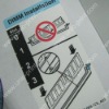 Adhesive Instruction Label- for Electronic Products(UNIC-BL184)