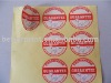 Adhesive labels