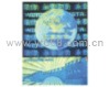 Adhesive sticker anti-counterfeiting printing