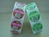 Adhesive sticker in roll,roll adhesive sticker