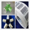 Adhesive sticker label for industrial products