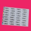 Adhesive transparent sticker  for decorative