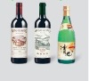 Adhesive wine label printing